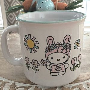 Sanrio Hello Kitty Easter Ceramic Mug NWOT